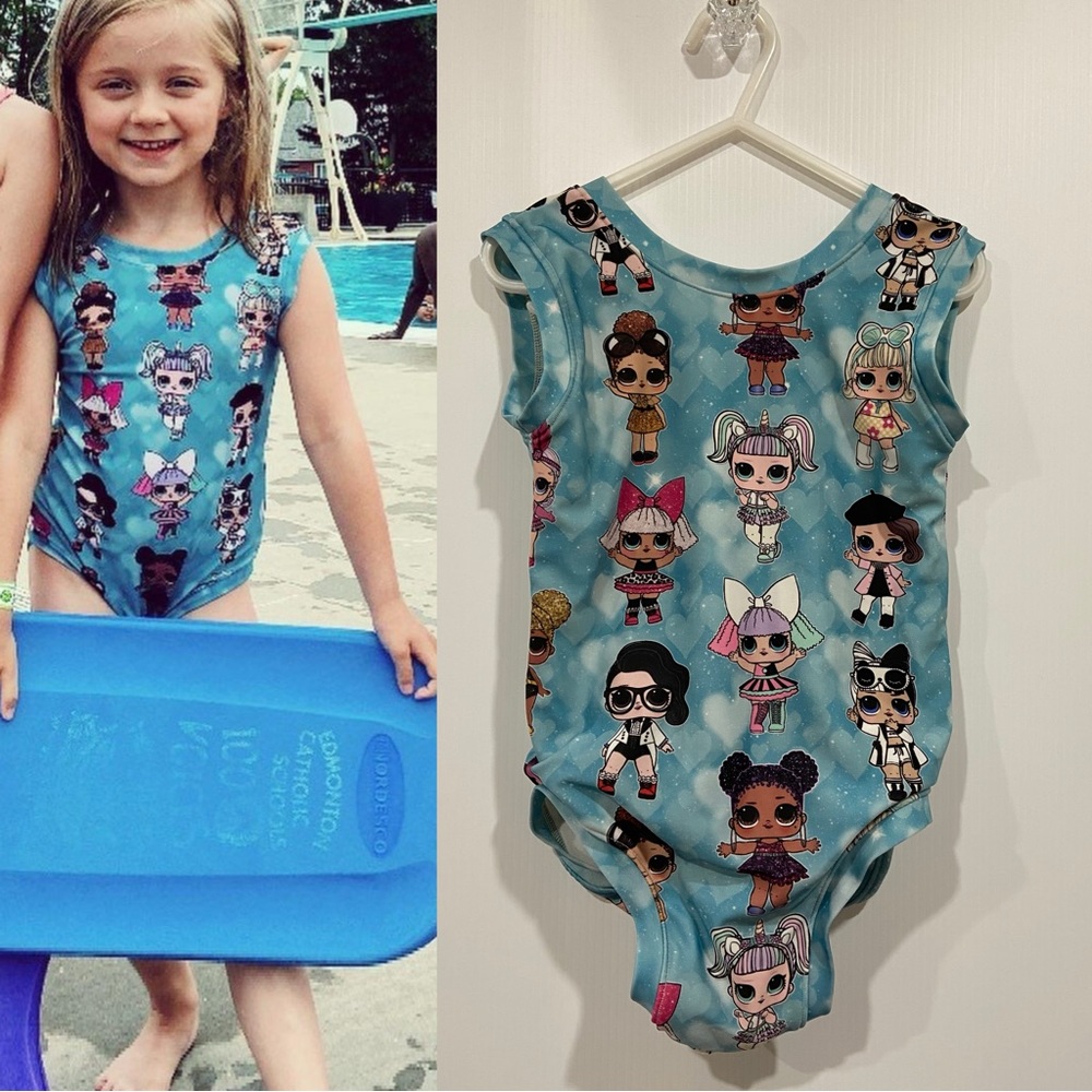 5/6T LOL Small Shop Bathing Suit